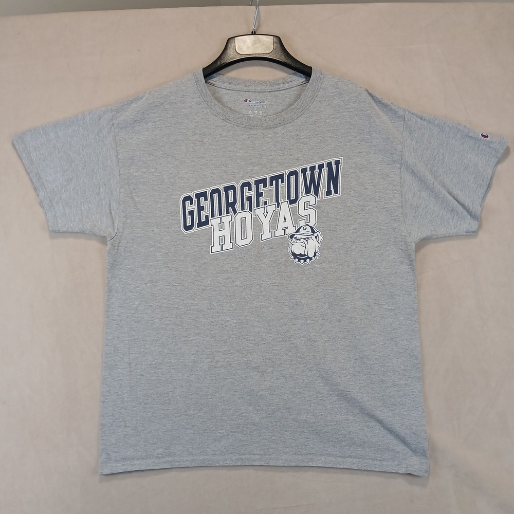 Vintage Champion Georgetown Hoyas Large Mens T Shirt 22x26 (Medium)